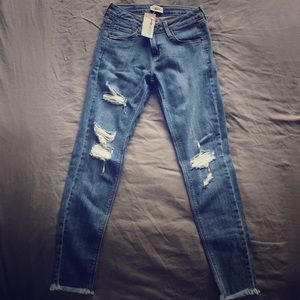 Women’s ripped jeans